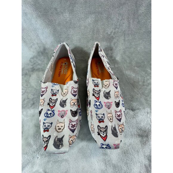 BOB’s From Sketchers womens 7 comfort Cat Shoe Memory Foam slip on - Picture 12 of 16
